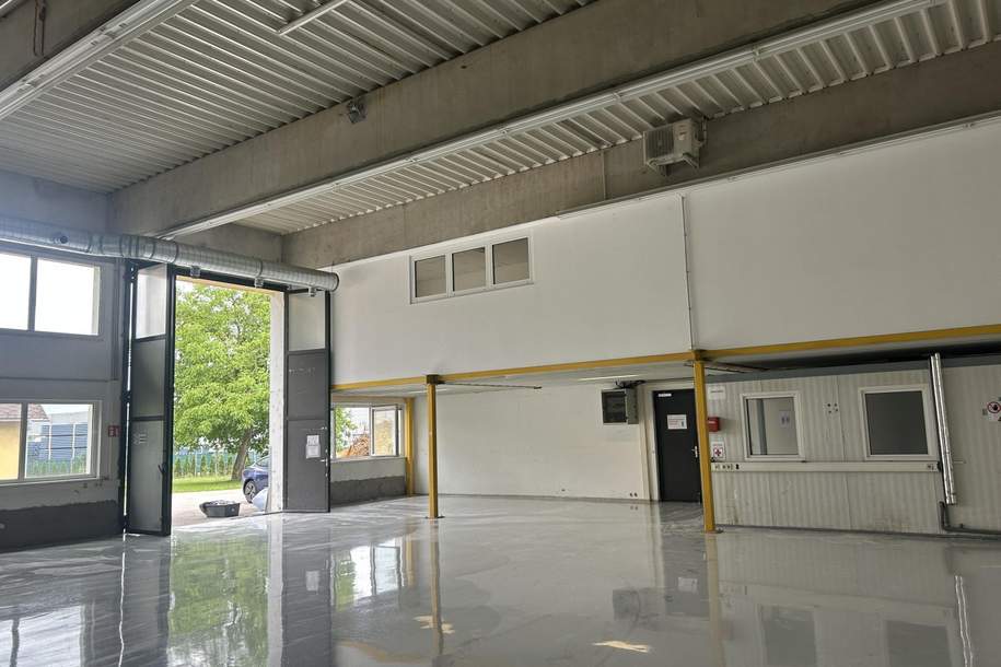 Halle und Büro-auch getrennt mietbar, M Widmung, Gewerbeobjekt-miete, 4060 Linz-Land