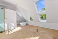 3,7m Raumhöhe im DG, Garage mit 2 Stellplätze, Atrium, Aufzug in die Wohnung und 360° Dachterrasse