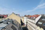 UNBEFRISTET! Tolles 5-Zimmer DG mit Balkon in 1080! WG-GEEIGNET!