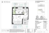 120 m² Maisonette mit 3 Zimmern, jeweils 1 Schlafzimmer pro Ebene | 21 m² Freifläche