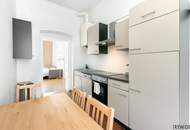 KURZZEITVERMIETUNG / AIRBNB ERLAUBT II KOMPLETT MÖBLIERT II ca. 5m² BALKON II SOFORT NUTZBAR II NÄHE U6/AKH/VOLKSOPER/WUK