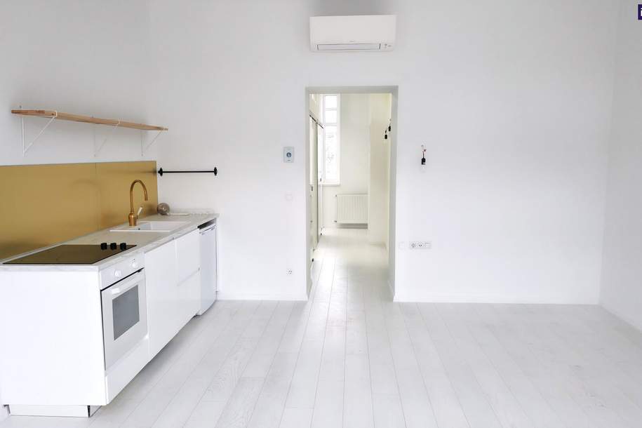 Stilvoll &amp; Urban – Moderne 1-Zimmer-Wohnung im liebevoll revitalisierten Altbau mit Klimaanlage und perfekter U3-Anbindung im Herzen des 3. Bezirks, Wohnung-kauf, 200.000,€, 1030 Wien 3., Landstraße