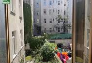 PROVISONSFREI BIS ENDE 2025!! LEERSTEHENDE RENOVIERUNGSBEDÜRFTIGE WOHNUNG IN GEPFLEGTEM ALTBAU! LIFTBENÜTZUNG INKLUSIVE! SCHLAFZIMMER HOFSEITIG!