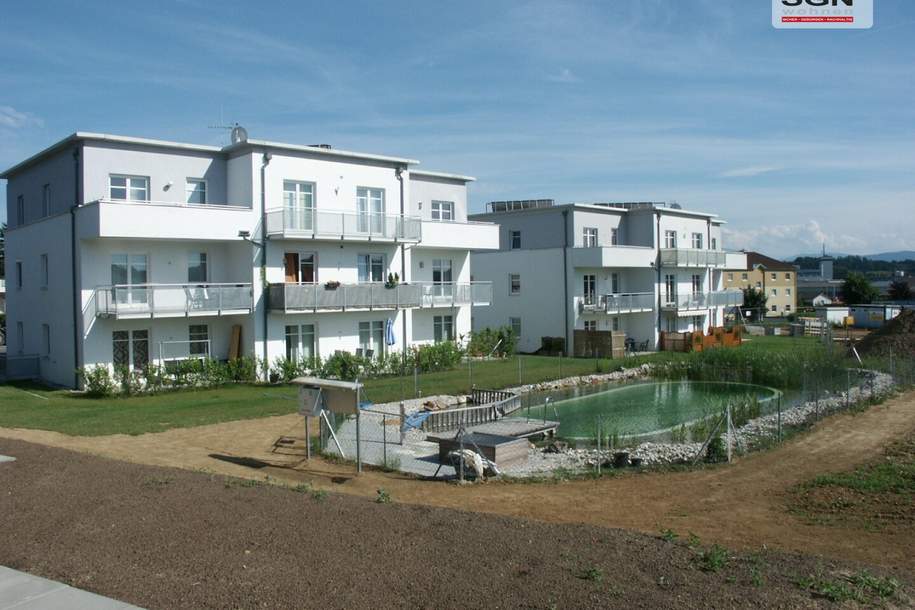 Geförderte 2-Zimmer-Dachgeschoss-Wohnung - Schwimmbiotop inklusive!, Wohnung-miete, 574,79,€, 3252 Melk