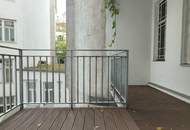 Sanierte Altbauwohnung bei der Mariahilfer Straße - 6 Zimmer + Balkon