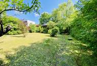 Grinzing: Eckgrundstück mit Zufahrt &amp; Wienblick – seltene Gelegenheit