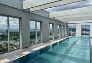 32. Stock! Preis jetzt sichern: Modernes Wohnen hoch über der Skyline: Donauzentrum und U1 Kagran - PROVISIONSREI