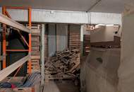 Rarität! „1140 Wien: Lager + Büro + Wohnung | befahrbar | 2.000 kg/m² | Lastenaufzug | Ladezone bis 19:30“