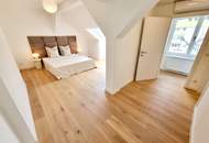 Stark reduziert - Stylischer Wohntraum im Dachgeschoss! Frisch saniert + Ruhelage + Traumhaftes Altbauhaus + Hofseitige Terrasse + U-Bahn ums Eck + Beste Infrastruktur und Anbindung!