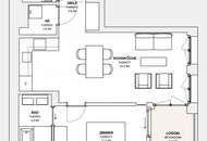 ++NEU++ stilvolle 2-Zimmer-Wohnung mitten im Herzen der Stadt