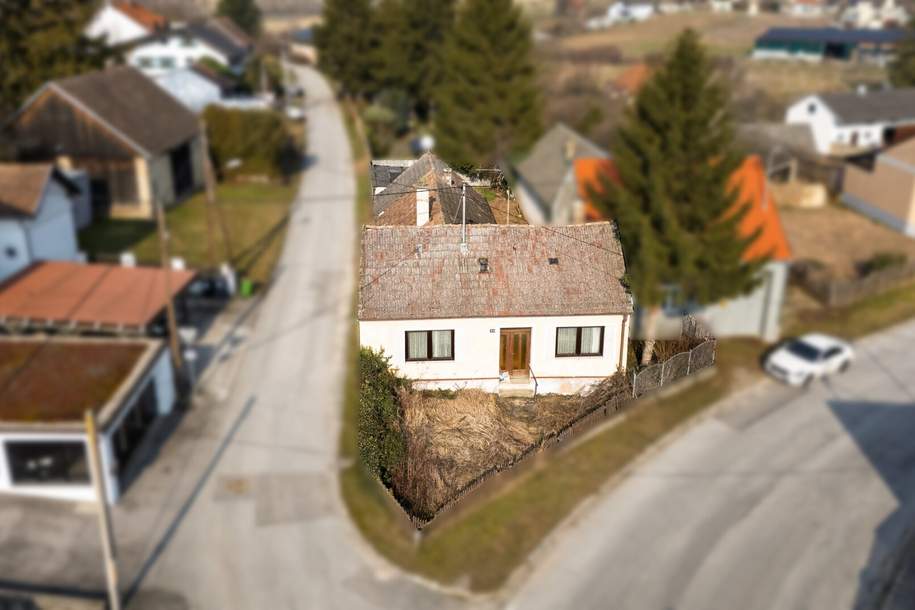 Charmantes Eckgrundstück mit Bestandsobjekt – Ideal zur Kernsanierung!!, Haus-kauf, 129.000,€, 2243 Gänserndorf