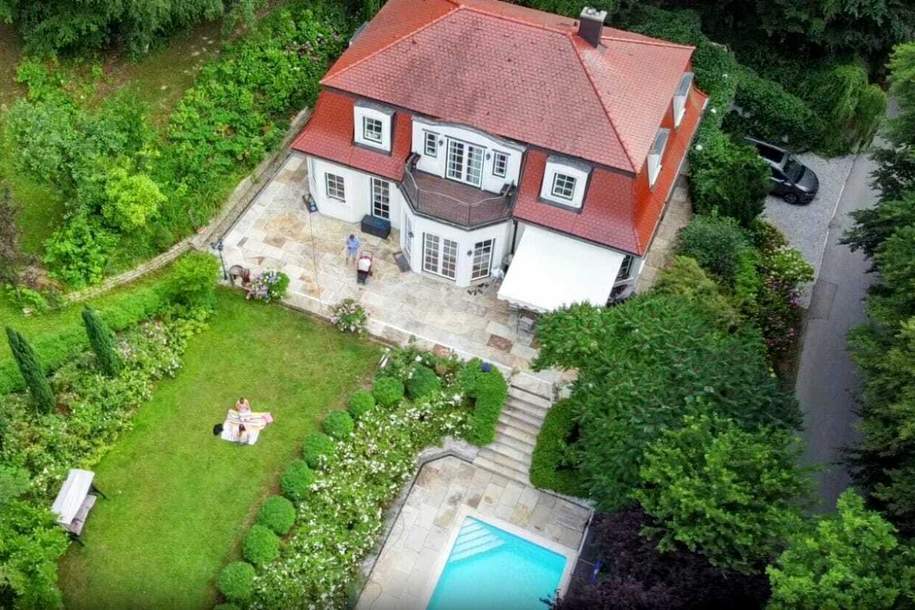 Wunderschöne Villa mit Pool und weitläufigem Grundstück, Nähe Pressbaum, Haus-kauf, 1.799.000,€, 3032 Sankt Pölten(Land)