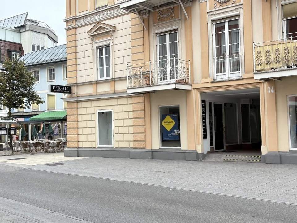 Geschäftslokal am Eck - gut sichtbar