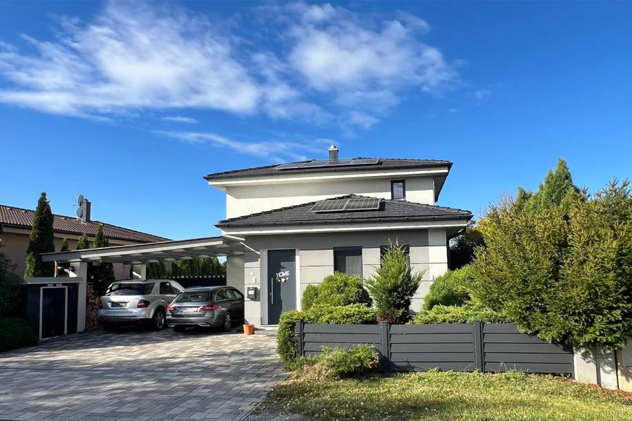 Modernes Einfamilienhaus im Südburgenland - mit Panorama Ausblick und schönem Garten!, Haus-kauf, 384.000,€, 7472 Oberwart