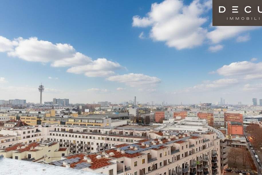 ÜBER DEN WOLKEN - DACHGESCHOSSWOHNUNG MIT WEST- UND NORDTERRASSE, Wohnung-miete, 1.188,92,€, 1110 Wien 11., Simmering