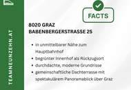 Idyllische 2-Zimmer-Wohnung in toller Lage - Nähe Grazer Hauptbahnhof!