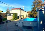 "Ein-/Zweifamilienhaus, mit 2 Wohnungen (je 120m²) und Pool!"