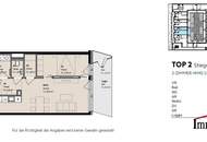 TOPLAGE und große LOGGIA: Hofseitige, moderne 2-Zimmerwohnung!