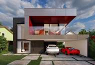 Rohbau einer Luxusvilla in beliebter Siedlungslage