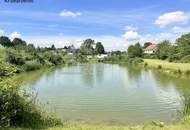 Traumhaftes Grünland Grundstück mit Fischteich in Prellenkirchen 18064m2 – Ihr Platz für Visionen!