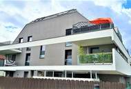 GRÜNBLICK, RUHELAGE, sonniges 46 m2 Dachgeschoß mit 20 m2 Terrasse, 2 Zimmer, Komplettküche, Wannenbad, Lavendelweg