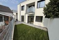 Charmante Gartenwohnung - 2 Zimmer plus Küche - südseitige Ruhelage - Erstbezug - Fußbodenheizung - WP &amp; Solar