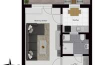 "Klein, fein &amp; mit Aussicht" - 1,5-Zimmer- Mietwohnung in St. Johann im Pg.