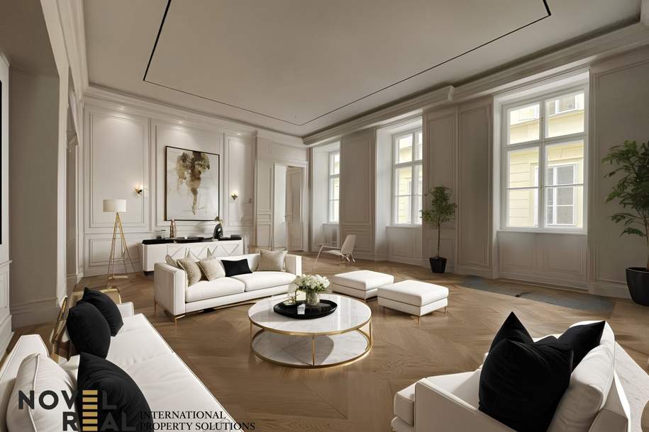 Historischer Charme trifft auf Moderne! Im Herzen von Wien!, Wohnung-kauf, 1.890.000,€, 1010 Wien 1., Innere Stadt