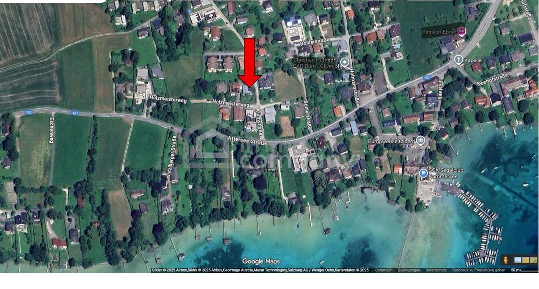 Wohnhaus mit Attersee-Seeblick und Seezugang in Litzlberg/Seewalchen