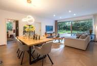 Exklusive barrierefreie Gartenwohnung mit ca. 400 m² Garten in absoluter Ruhelage