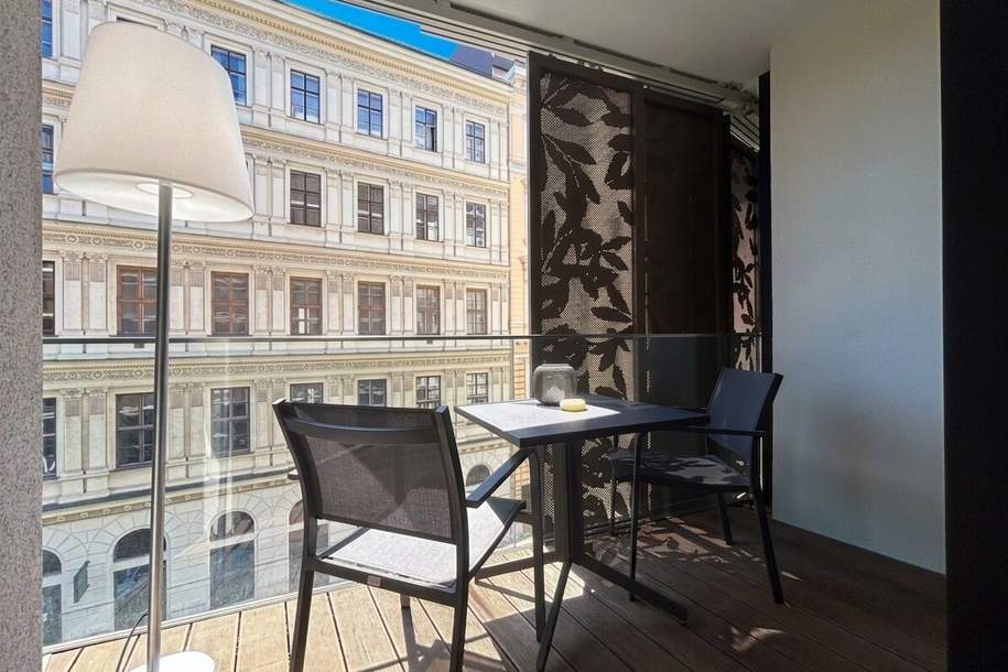 Exklusive Designerwohnung im KAYSER | Nähe Donaukanal und Schottentring (U2,U4) | Loggia, Wohnung-kauf, 679.000,€, 1010 Wien 1., Innere Stadt