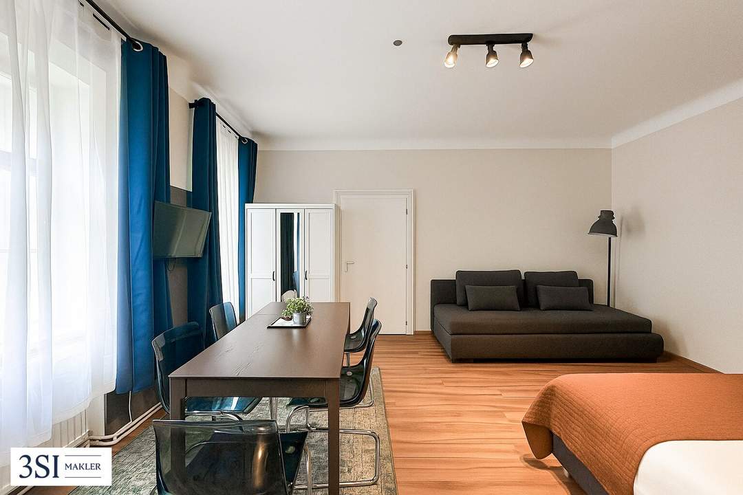 Charmante 2-Zimmer-Altbauwohnung in zentraler Lage, Nähe Hauptbahnhof