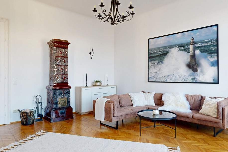 Charmante 5 Zi-Altbauwohnung mit Wiener Flair im 9. Bezirk, Wohnung-kauf, 1.190.000,€, 1090 Wien 9., Alsergrund