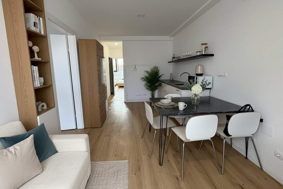 Urbanes Wohnglück – 3-Zimmer Wohnung am Neubaugürtel, Wohnung-miete, 1.500,00,€, 1070 Wien 7., Neubau