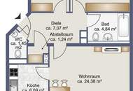 3-Zimmer-Wohnung in Taxach-Rif