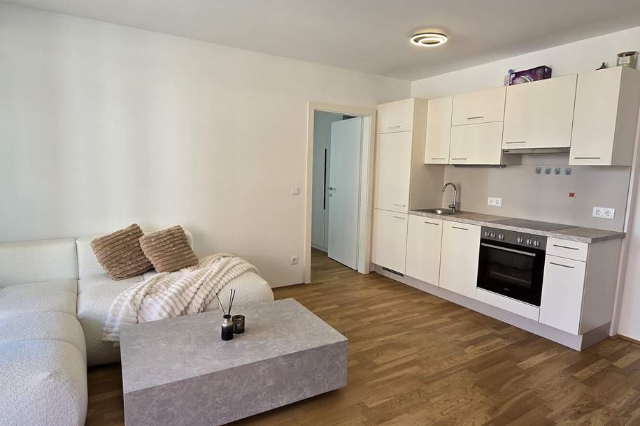 Nachmieter gesucht: Neuwertige 2-Zimmer-Wohnung mit Balkon in 1220 Wien, Wohnung-miete, 1.165,74,€, 1220 Wien 22., Donaustadt