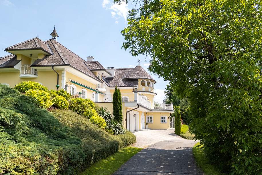 Elegante Landhausvilla in traumhafter Ruhe &amp; Aussichtslage im Rosental, Haus-kauf, 9071 Klagenfurt Land