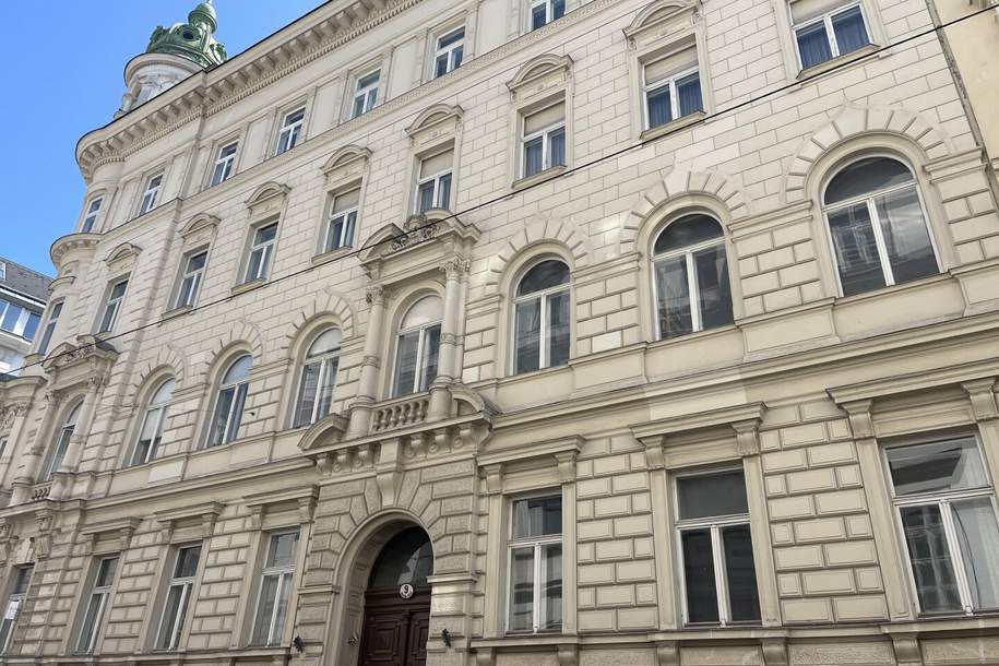 TRAUM ALTBAUWOHNUNG MIT TERRASSE DIREKT BEI KARLSKIRCHE, Wohnung-kauf, 750.000,€, 1040 Wien 4., Wieden