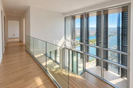 Penthouse Level 51 in DC2 Tower | Exclusive Living Above the Danube, Wohnung-miete, 1.100,00,€, 1220 Wien 22., Donaustadt