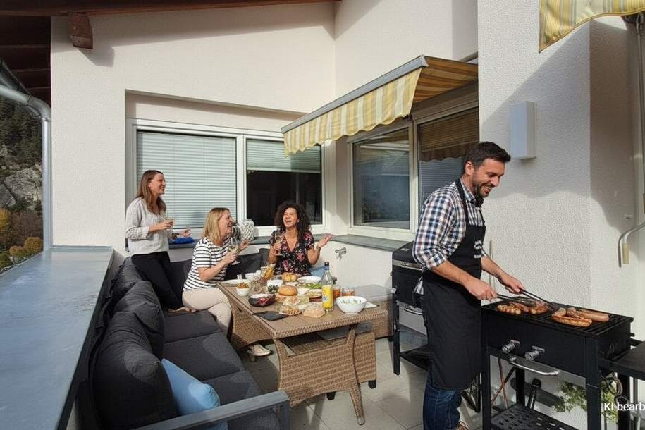 Exklusives Wohnerlebnis in Pfunds: Charmante Terrassenwohnung mit Penthouse-Charakter, Wohnung-kauf, 329.000,€, 6542 Landeck