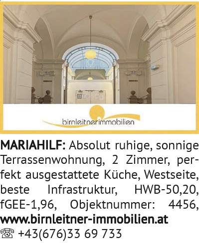MARIAHILF: Abso lut ruhi ge, son ni ge