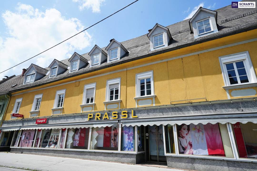 DIE BESTE LAGE DEUTSCHLANDSBERGS! Bestandsfreies Zinshaus mit ehrlichen Entwicklungsmöglichkeiten - riesen Potenzial dank der Koralmbahn!