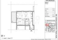 Neuwertige 2 Zimmer Wohnung mit großem BALKON - Gradnerstraße 186 C - Top 16c