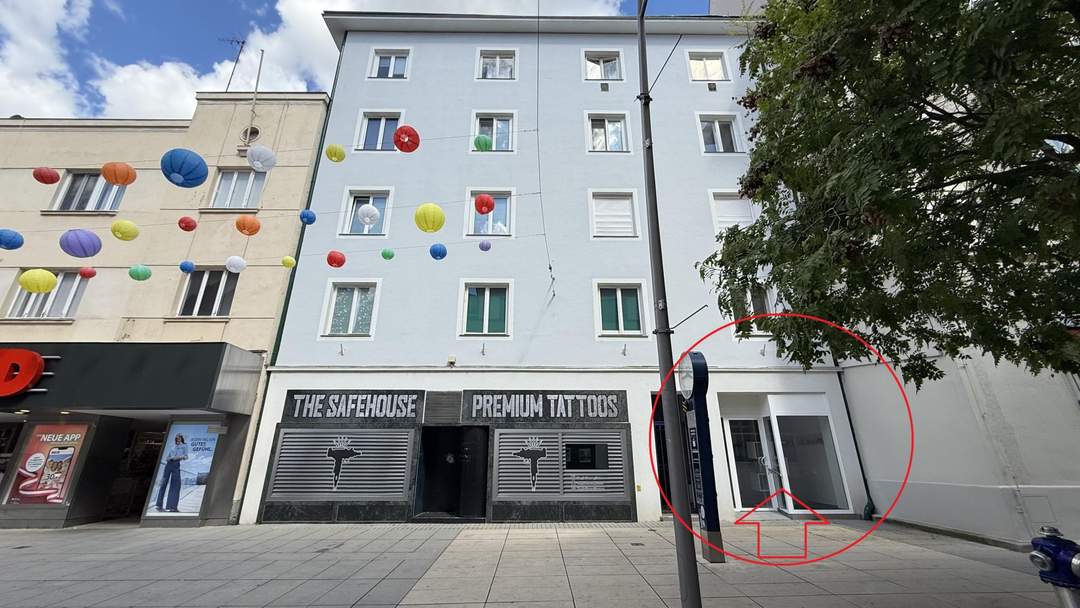 Wiener Neustädter City: Geschäftslokal, barrierefrei & behindertengerecht + SOFORT bezugsfertig!!