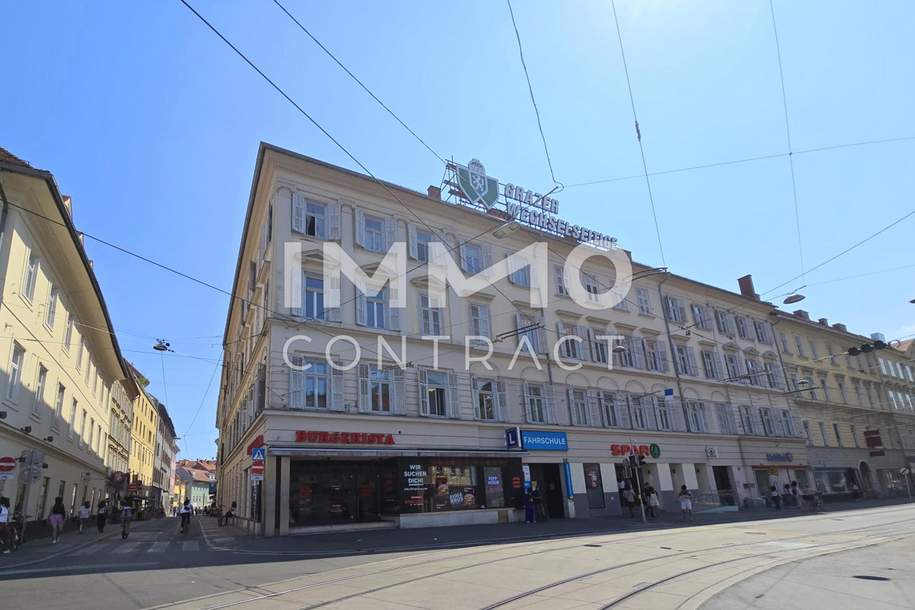 GASTO-LOKAL in zentralster LAGE in GRAZ zur Vermietung - Radetzkystraße/Jakominiplatz, Gewerbeobjekt-miete, 14.555,54,€, 8010 Graz(Stadt)
