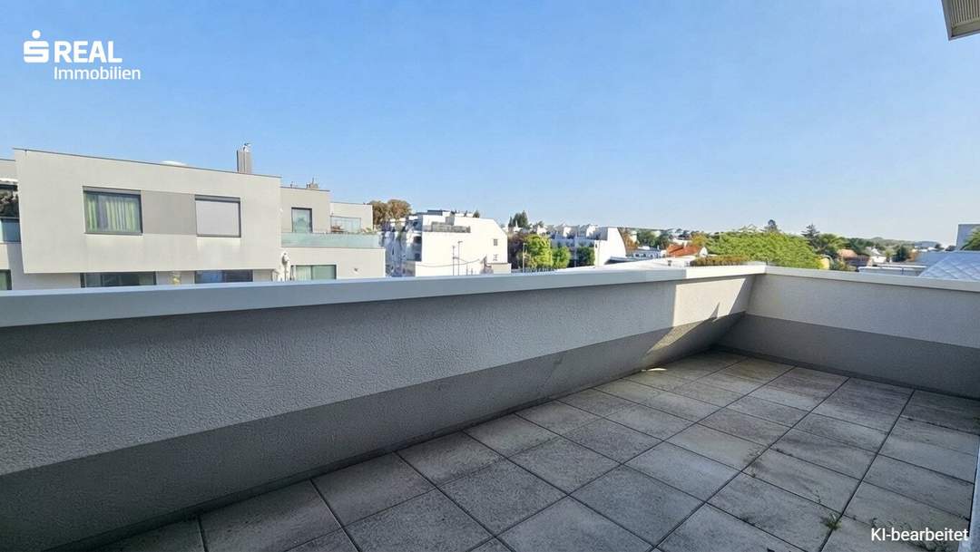 Klimatisierte Dachgeschoßwohnung mit Garage!