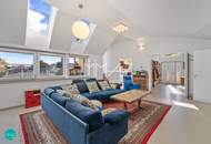 Großzügig • Hell • Außergewöhnlich! Lichtdurchflutetes Penthouse mit 3 Terrassen und Eigengarten! Weitblick inklusive!