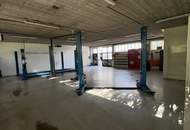 Moderne Halle mit B Widmung, AUTOWERKSTATT möglich und gewünscht plus 273 m2 angrenzend für Autohandel oder auch Werktstatt
