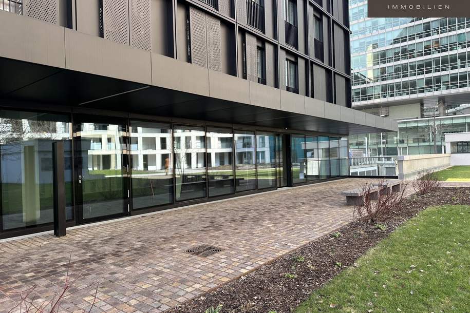 | DC FLATS | Erstbezug | Erdgeschoss-Büro, Gewerbeobjekt-miete, 2.972,00,€, 1220 Wien 22., Donaustadt