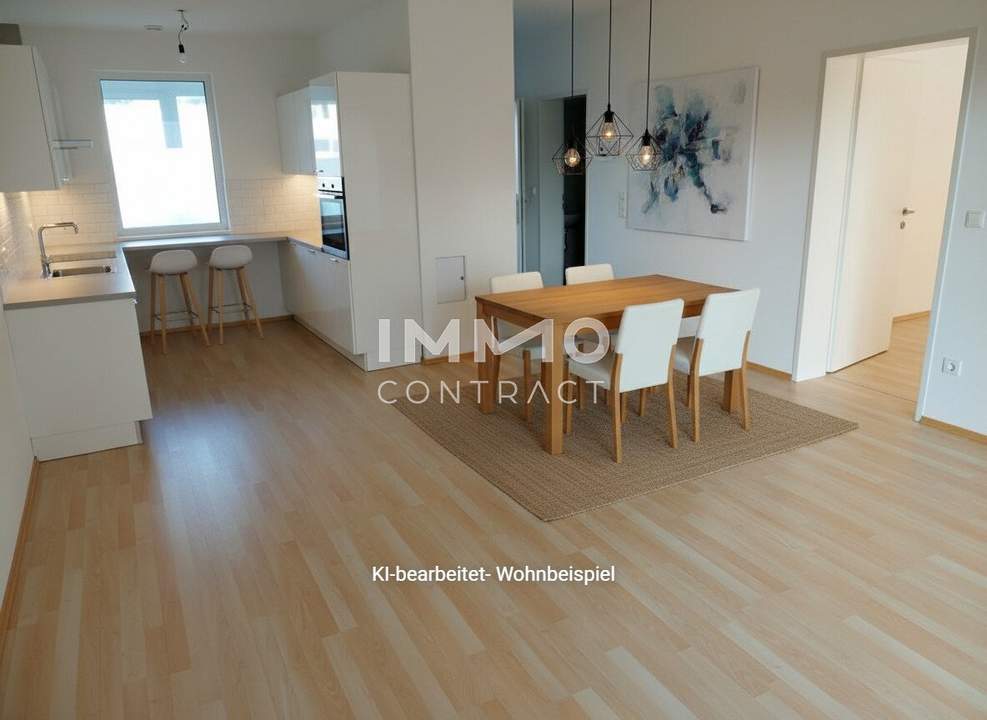 Wohnen in Aussichtslage - 57m² Wohnung mit Balkon in Kürnberg